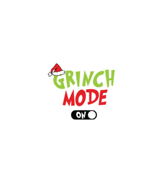 Grinch Mode model nisipiu pe tricou