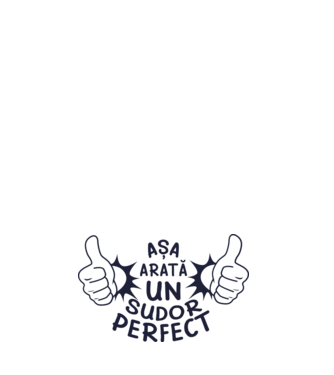 Așa arată un SUDOR perfect model negru pe tricou