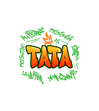 Graffiti tata model nisipiu pe tricou