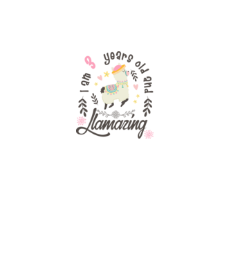 Birthday Llamazing 3 years old model alb pe tricou