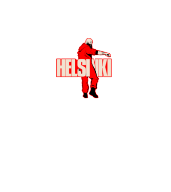 helsinki la casa de papel model turcoaz pe tricou