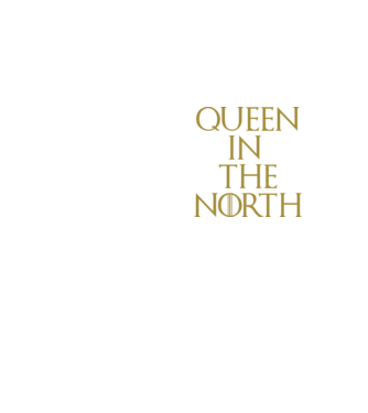 Queen in the North model galben neon pe tricou