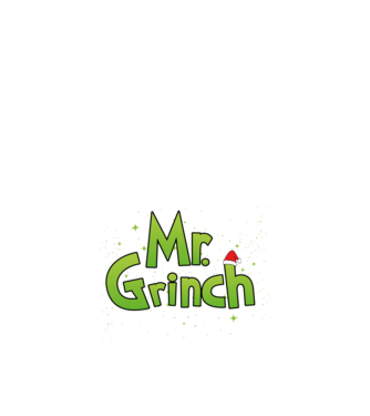 Grinch Family Mr Grinch model negru pe tricou