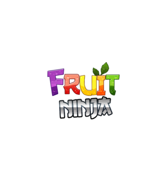 Fruit Ninja model alb pe tricou