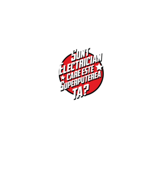 sunt electrician, care este superputerea ta? model albastru regal pe tricou