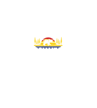 Land of Bears model negru pe tricou