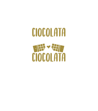 ciocolata nu pune întrebări, ciocolata înțelege model negru pe tricou