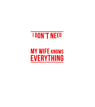 Google wife model negru pe tricou