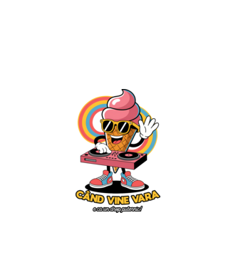 Când vine vara, e ca un drop puternic! model alb pe tricou