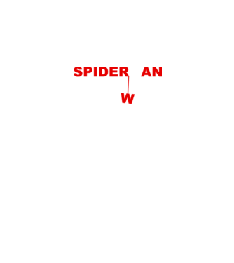 Spider wan model alb pe tricou