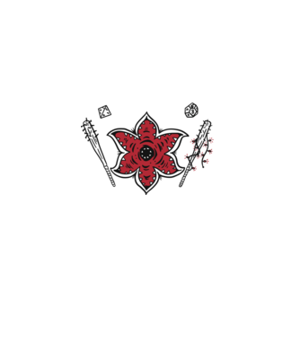 stranger things demogorgon head model turcoaz pe tricou