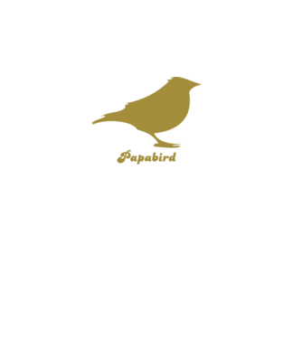 Papa bird model negru pe tricou