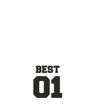 Best 01 model negru pe tricou