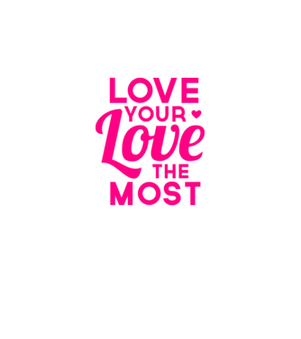 love most model alb pe tricou