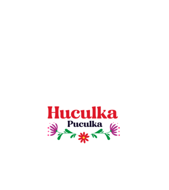 Huculka Puculka model alb pe tricou