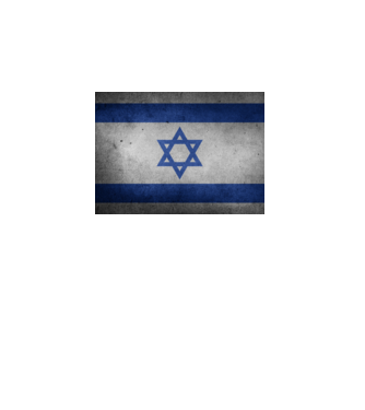 ISRAEL model turcoaz pe tricou