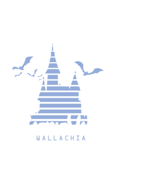 România CastleVania model alb pe tricou