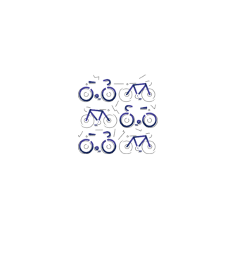 Bikes model gri pe tricou