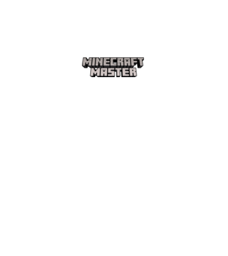 Minecraft Master model negru pe tricou