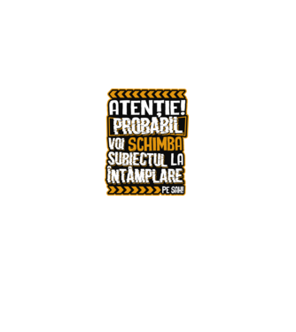 Atenție, probabil voi schimba subiectul la întâmplare pe șah model negru pe tricou