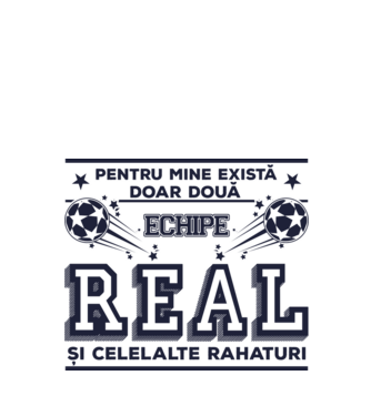 Pentru mine există doar două echipe, Real și celelalte rahaturi model alb pe tricou