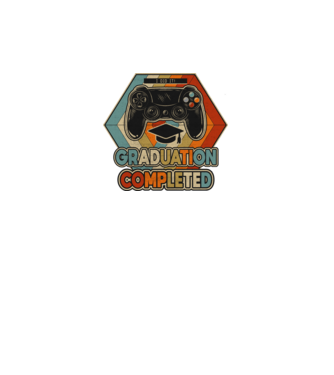 Graduation Completed model negru pe tricou