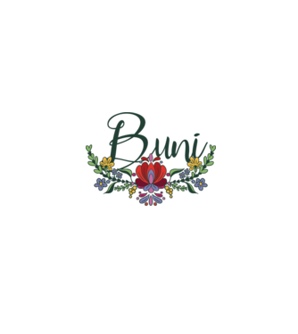 Buni model alb pe tricou