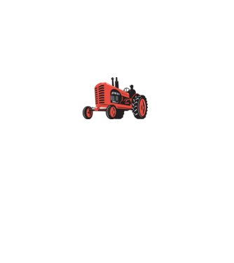 TRACTOR model nisipiu pe tricou