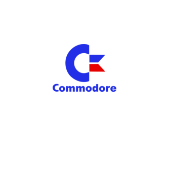 commodore 64 model alb pe tricou
