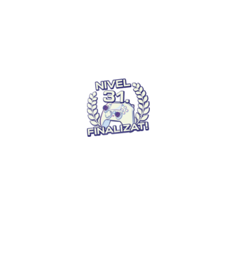 Nivel 31 finalizat! model negru pe tricou