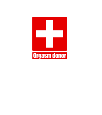 orgasm model negru pe tricou