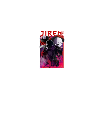jiren dragonball model negru pe tricou