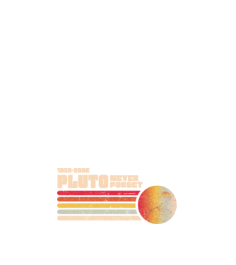 pluto model alb pe tricou