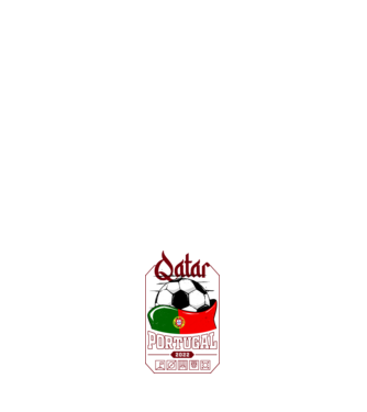 Qatar teams Portugal model negru pe tricou