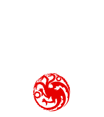 Targaryen model albastru deschis pe tricou