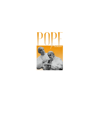 Pope Frances 90s poster model negru pe tricou