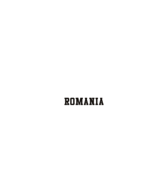 România Bucharest sport model negru pe tricou