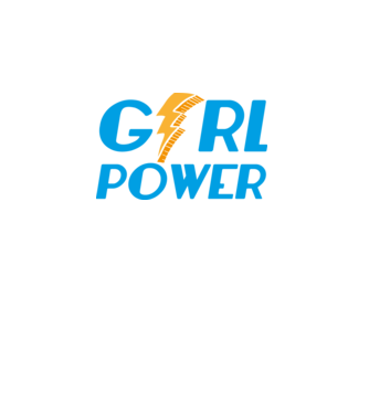 GirlPower model turcoaz pe tricou