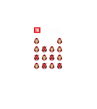 the resistance la casa de papel model negru pe tricou
