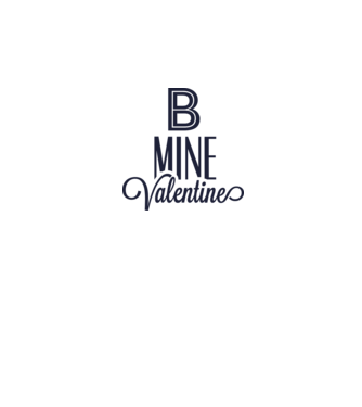 Be my Valentine! model alb pe tricou