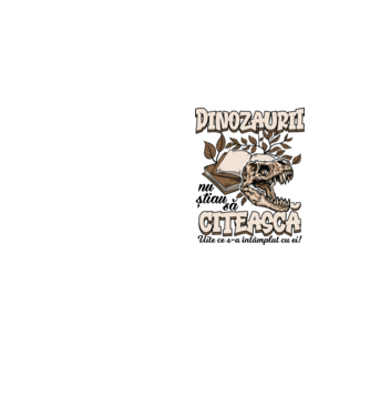 Dinozaurii nu știau să citească model galben neon pe tricou