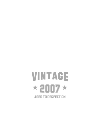 Vintage - 2007 model roșu pe tricou
