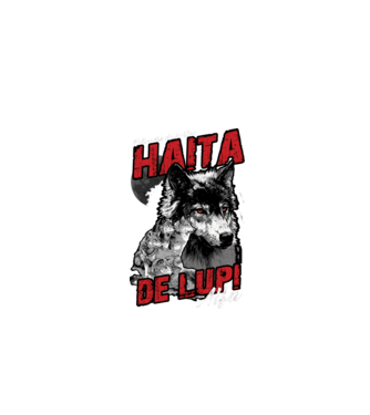 Petrecere de burlac - haită de lupi masculi alfa model negru pe tricou