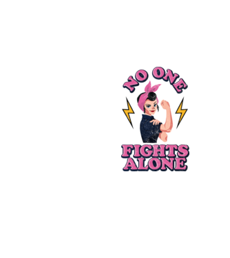 No one fights alone pinup texture model galben neon pe tricou