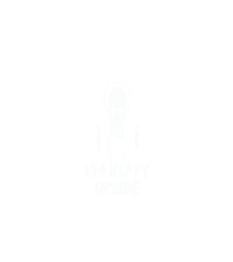 WEDNESDAY Happy inside model negru pe tricou