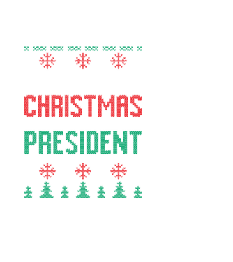 All I want for christmas model negru pe tricou
