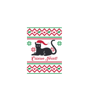 crăciun fericit model alb pe tricou