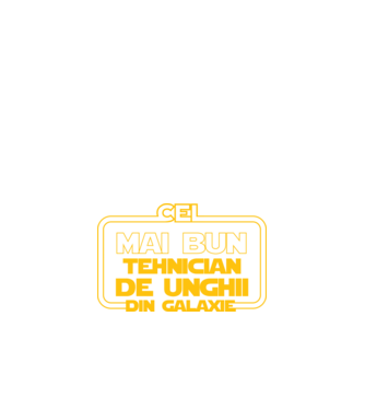 Cel mai bun tehnician de unghii din galaxie model negru pe tricou