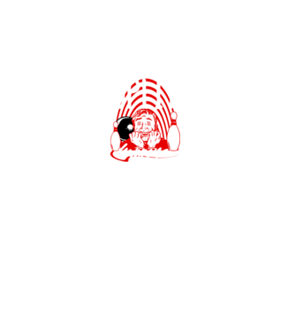Split Happens model negru pe tricou