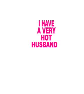 psycHOTic husband model alb pe tricou